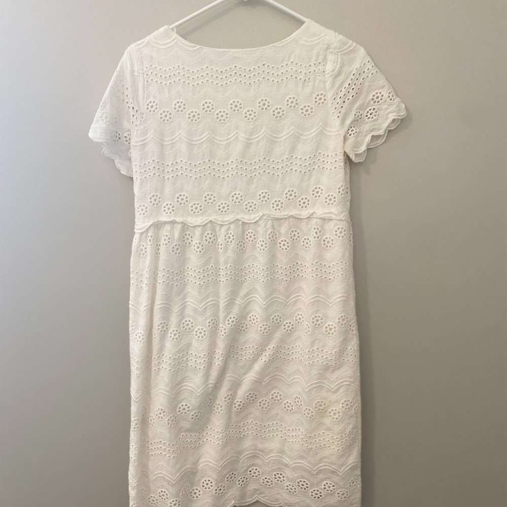 Eyelet dress